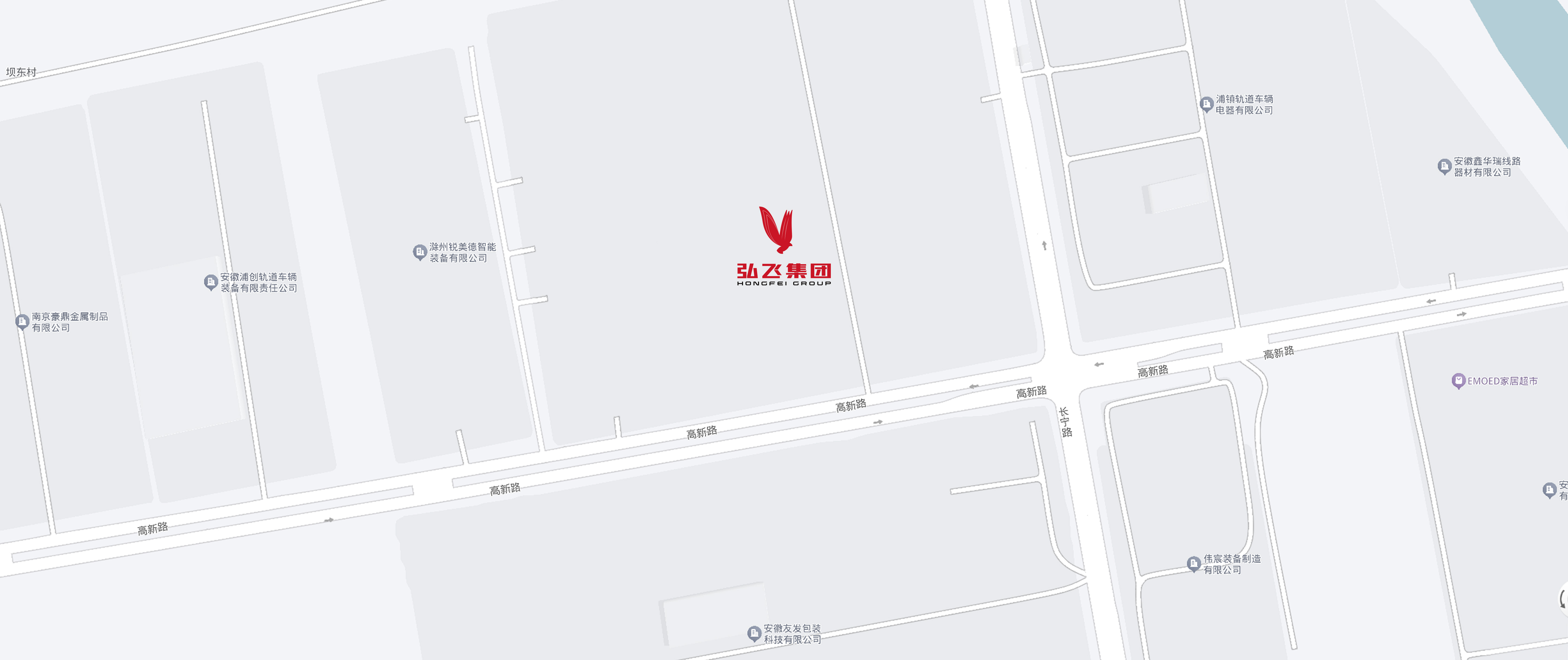 弘飞集团地图